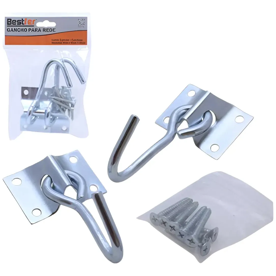 GANCHO PARA REDE (COM PARAFUSOS) 2PCS