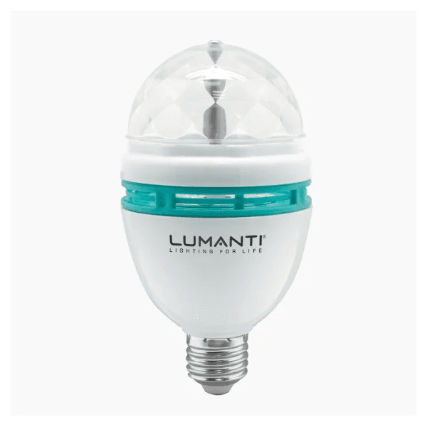 Lâmpada LED 3W RGB E27 Party Colors Lumanti