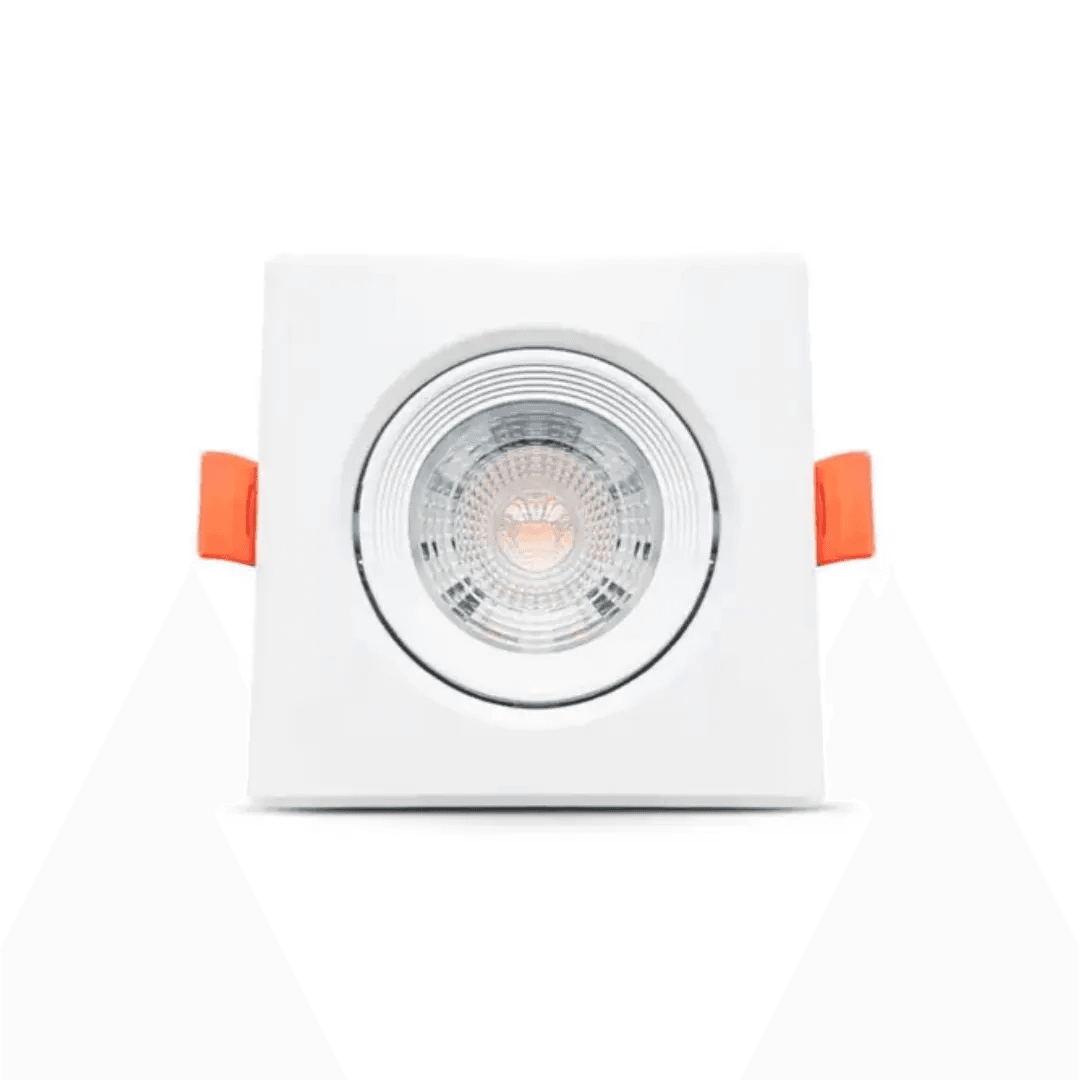 Spot LED 5W 6500K Embutir Quadrado Branco Lumanti