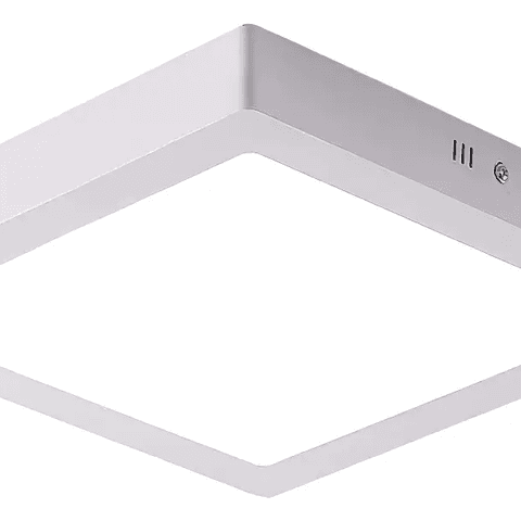 LUMINARIA LED SOBREPOR QUADRADA 12W 6500K LUMANTI