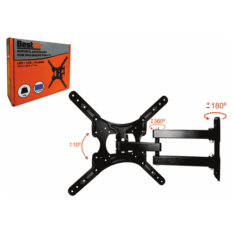 Suporte Articulado com Inclinação para TV Bestfer