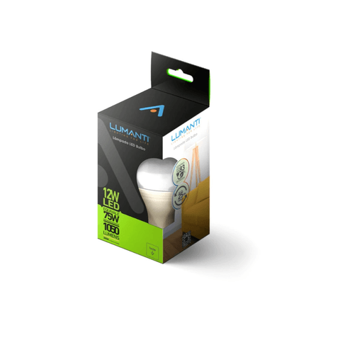 LAMPADA LED 12W 3000K E-27 BIVOLT LUMANTI