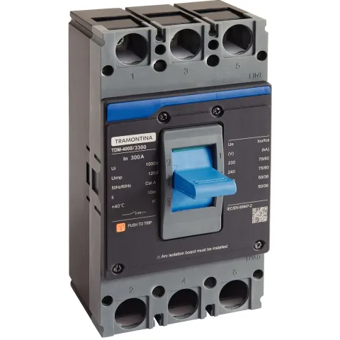 DISJUNTOR CAIXA MOLDADA 3P 300A