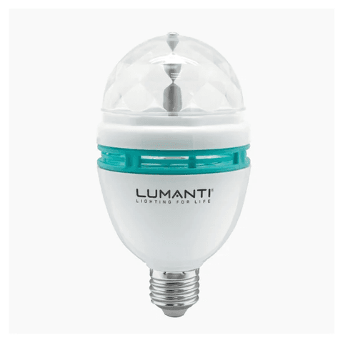 Lâmpada LED 3W RGB E27 Party Colors Lumanti