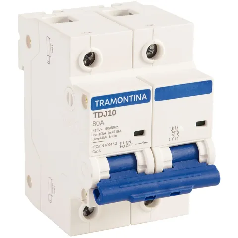 DISJUNTOR BIPOLAR 80A 10KA
