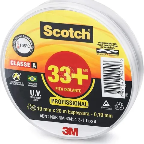 3M FITA ISOLANTE 20M SCOTCH 33+