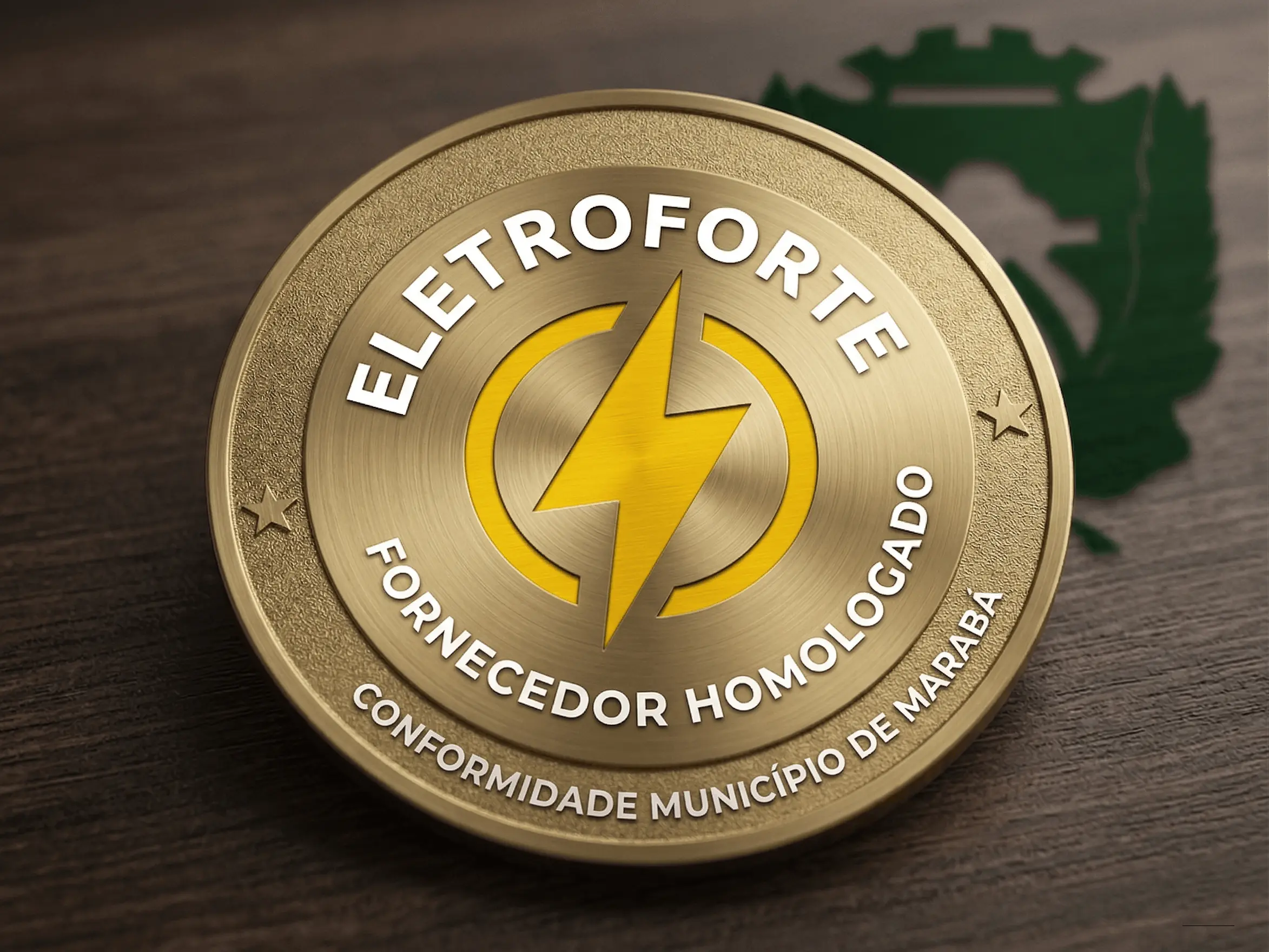 Selo Físico Eletroforte Fornecedor Homologado Marabá