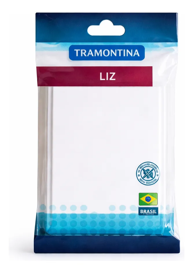 Placa Cega 4x2 Branca Liz Tramontina