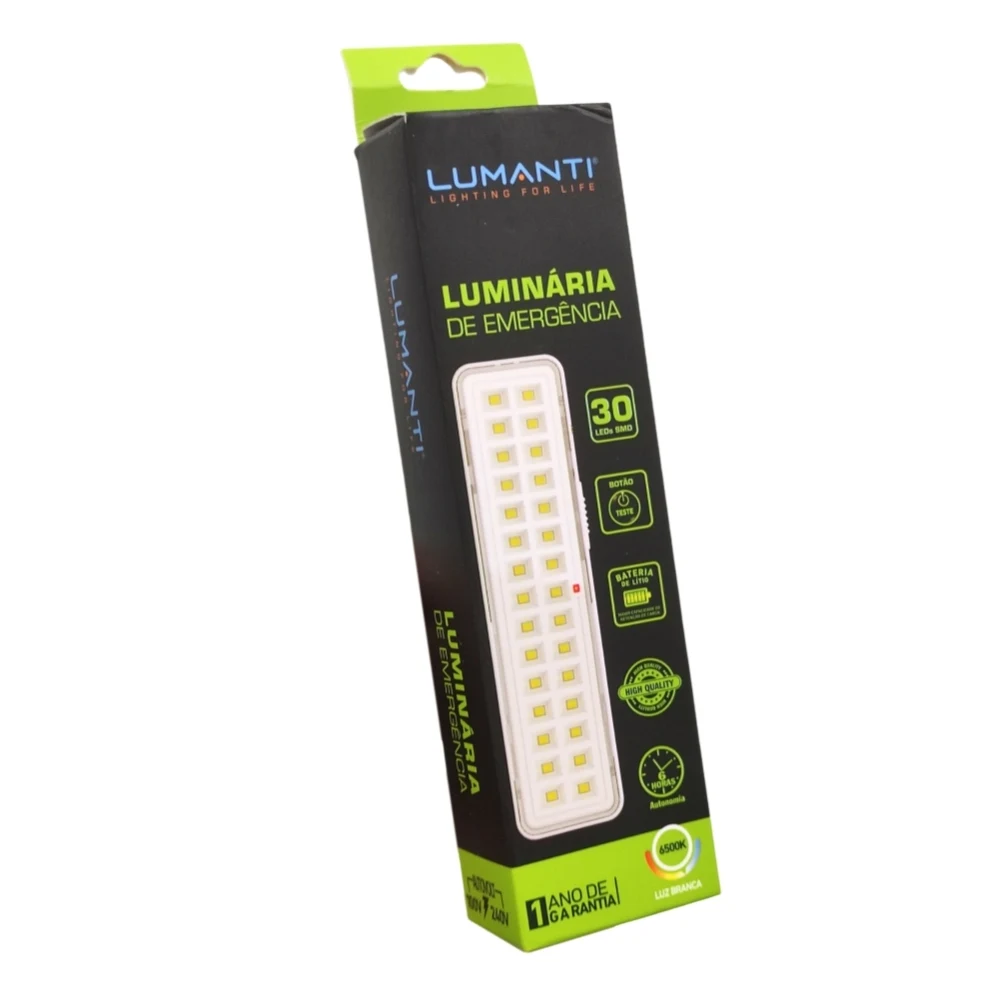 LUMINARIA DE EMERGENCIA 30 LEDS SMD LUMANTI