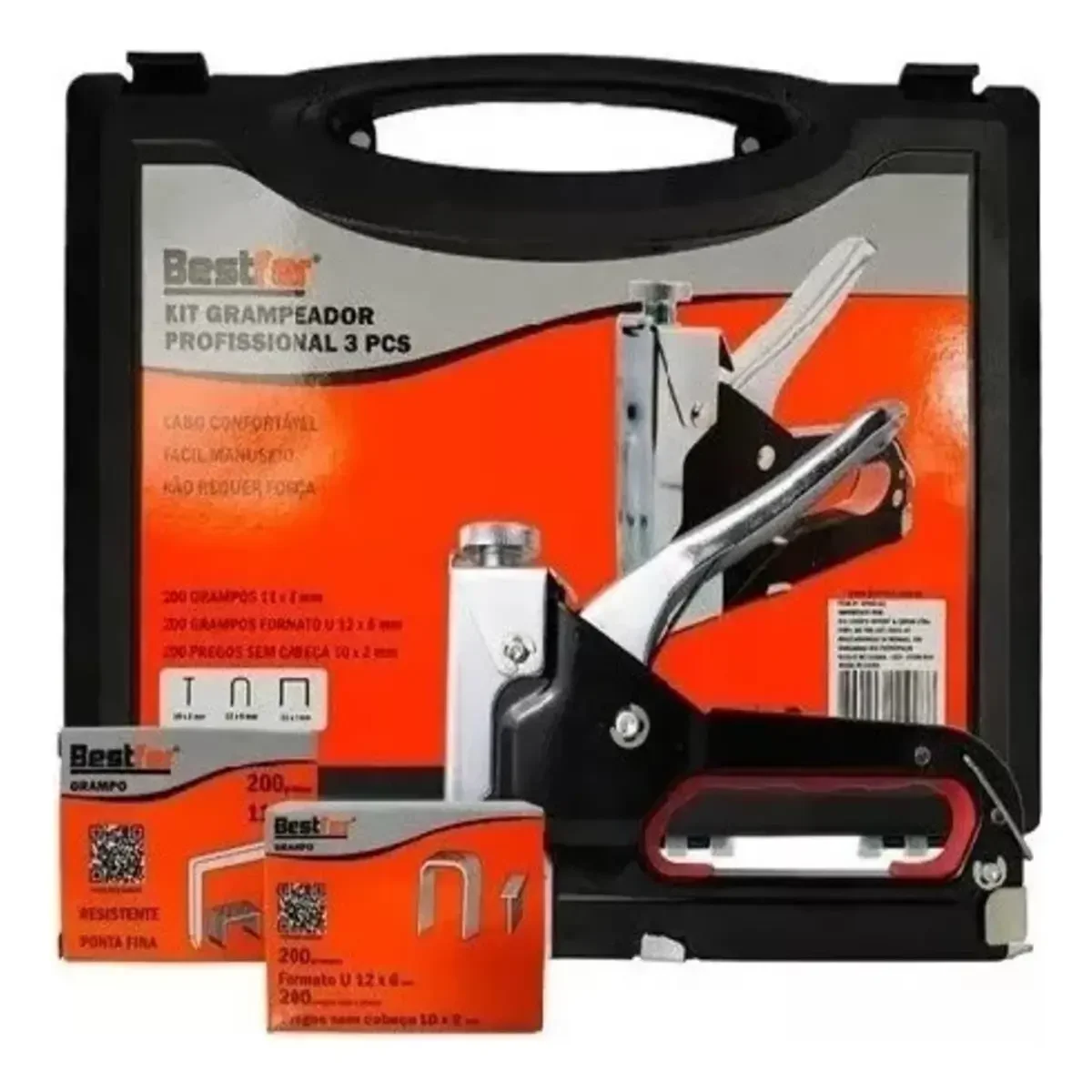 GRAMPEADOR PINADOR PROFISSIONAL 3 PCS